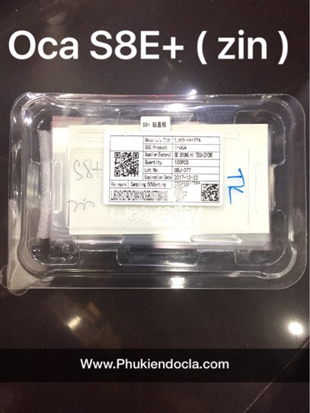 Keo Khô Keo OCA Samsung S8 Plus - 100UM ( Zin Cty )