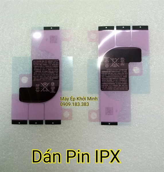 Dán Pin Iphone X ( Zin )