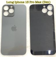 Lưng Iphone 13 Pro Max ( Đen ) - Cam Lớn